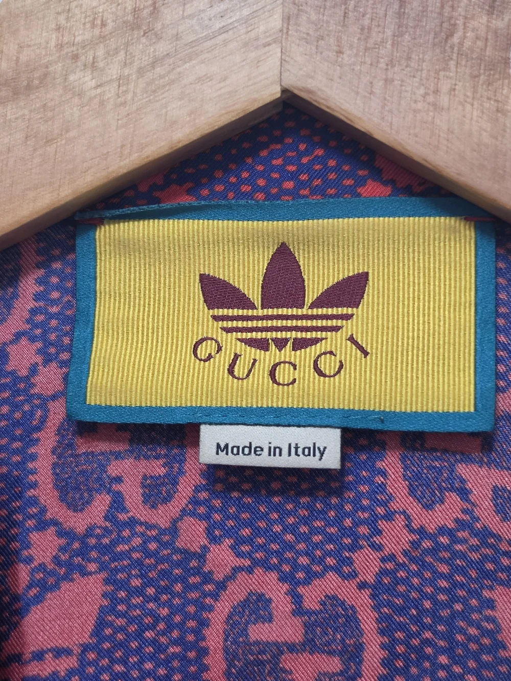Gucci x Adidas Bowling Shirt, M